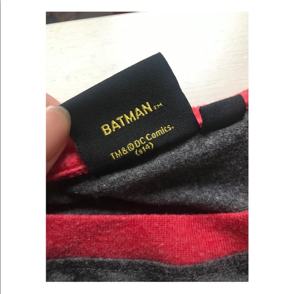 β‘οΈVintage DCβ‘οΈBatman 3/4 sleeve T-Shirt M size - Picture 2 of 7